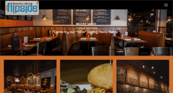 Desktop Screenshot of flipsiderestaurant.com